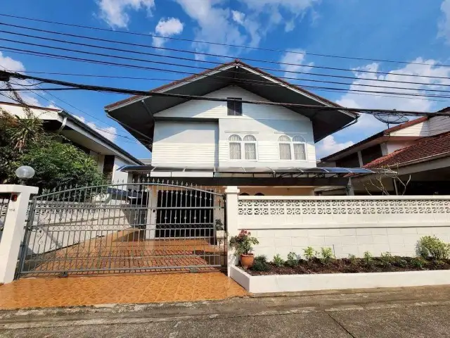 ให้เช่า #บ้านเดี่ยว ใจกลางรัชดา–ห้วยขวาง ซอยประชาราษฎร์บำเพ็ญ 17 แยก 8  #ใกล้สถานทูตจีน #ใกล้โรงเรียนนานาชาติKIS 095-164-2956 AS