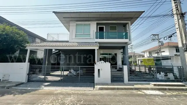 ขายด่วน บ้านเดี่ยว ฮาบิเทีย บอนด์ ราชพฤกษ์ ต่อเติมเต็ม หลังมุม ทำเลดี
